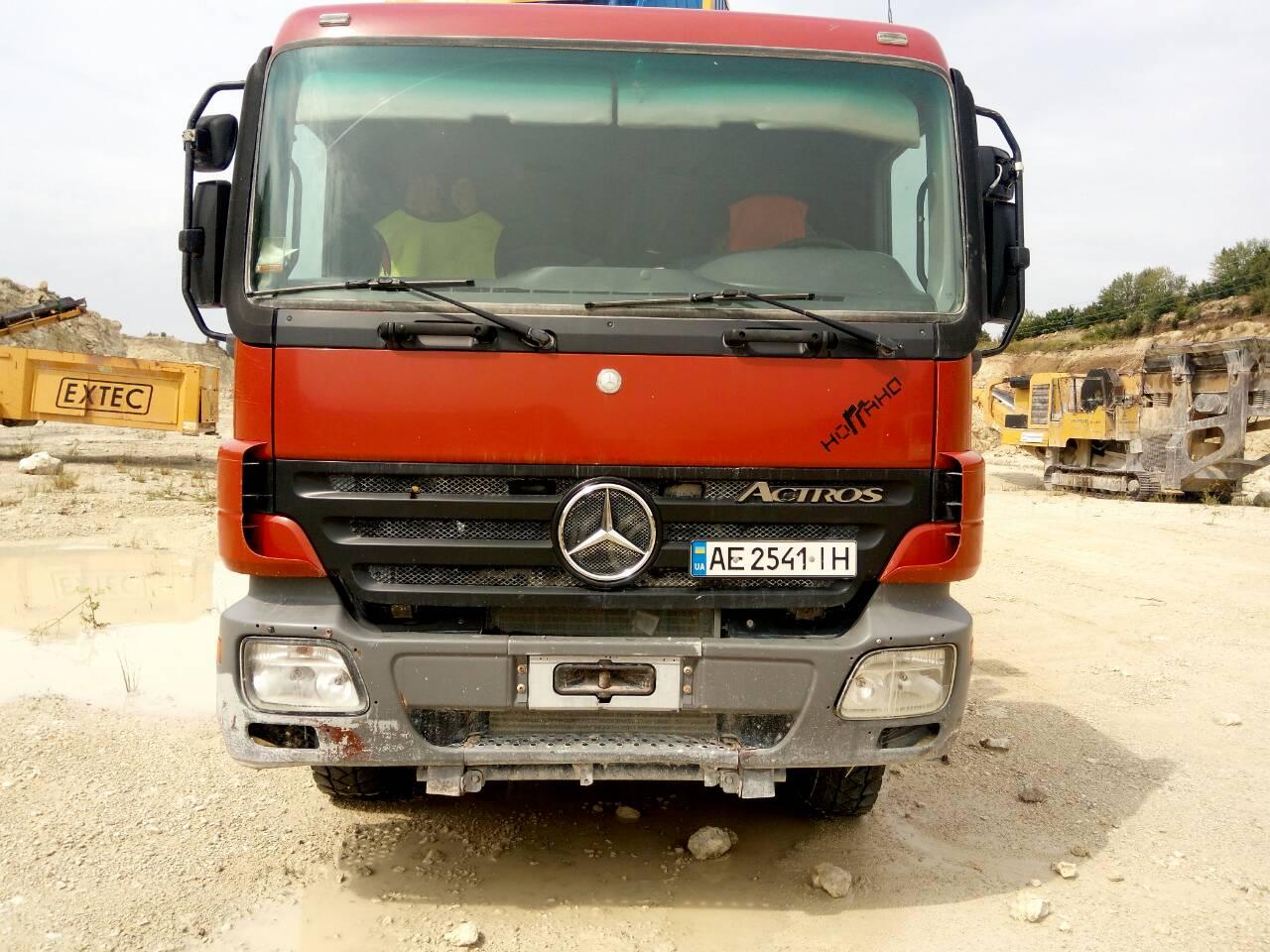 Оренда самоскида Mercedes 30 т, Послуги перевезення самоскидом