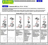 Шестеренний насос Vivoil X3P7402AEEA | 2800 об/хв | 250 бар | Робочий об'єм см3 32 | Порти 1''-1'', фото 6