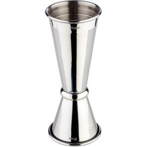 Джіггер 25/50 мл, нержавіюча сталь, d-4 см, h-11 см, APS