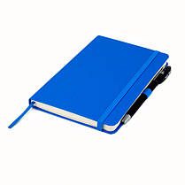Книга записна Axent Partner 8201-07-A, 125x195 мм, 96 аркушів, клітинка, блакитна, фото 2