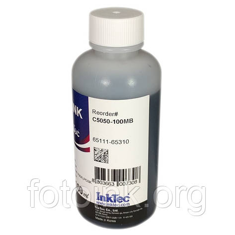 Чорнила InkTec C5050 для Canon, пігментні Black, 100ml (C5050-100MB), фото 1