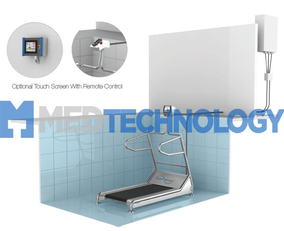 FUSION Free Standing (Hydro Physio) Підводна бігова доріжка, фото 1