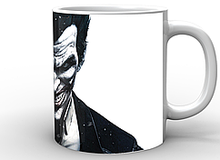 Кружка GeekLand біла Джокер Joker Кружка Joker JK.02.022