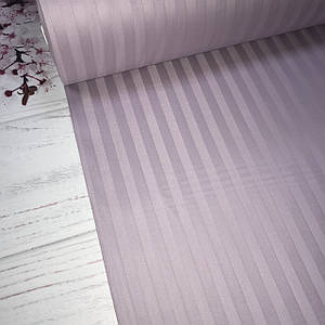 Страйп Сатин бузковий, 100% бавовна (ТУРЦІЯ шир. 2,4 м) (SAT-ST-FR-25)