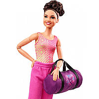 Кукла барби Лаура Фернандез гимнастка Laurie Hernandez Gymnast Barbie Doll