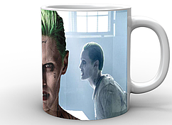 Кружка GeekLand біла Джокер Joker епізод за столом JK.02.011