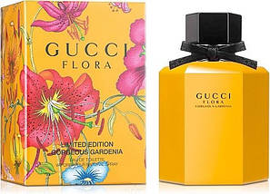 Gucci Flora by Gucci Gorgeous Gardenia 2018 туалетная вода 100 ml. (Гуччі Флора Бай Гуччі Горгеоус Гарденія), фото 3