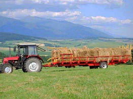 Причіп тюковоз саморозвантажувальний ПТ-10, ПТ-12 або ПТ-15