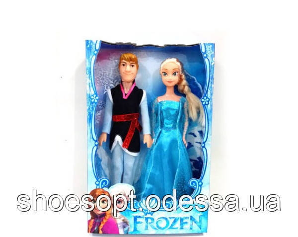 Лялька принцеса Ельза з Крістоф Frozen Холодне серце набір 2 шт.