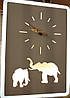 Настінний годинник із підсвіткою "Слоники", фото 3