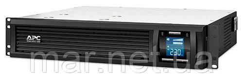 Джерело безперебійного живлення APC Smart-UPS C RM 1000VA LCD