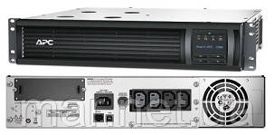 Джерело безперебійного живлення APC Smart-UPS RM 1500VA 2U LCD