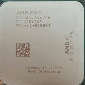 Процесор AMD FX 6100 AM3+ (Soket AM3+,6x 3.3GHz,Tray, бу)