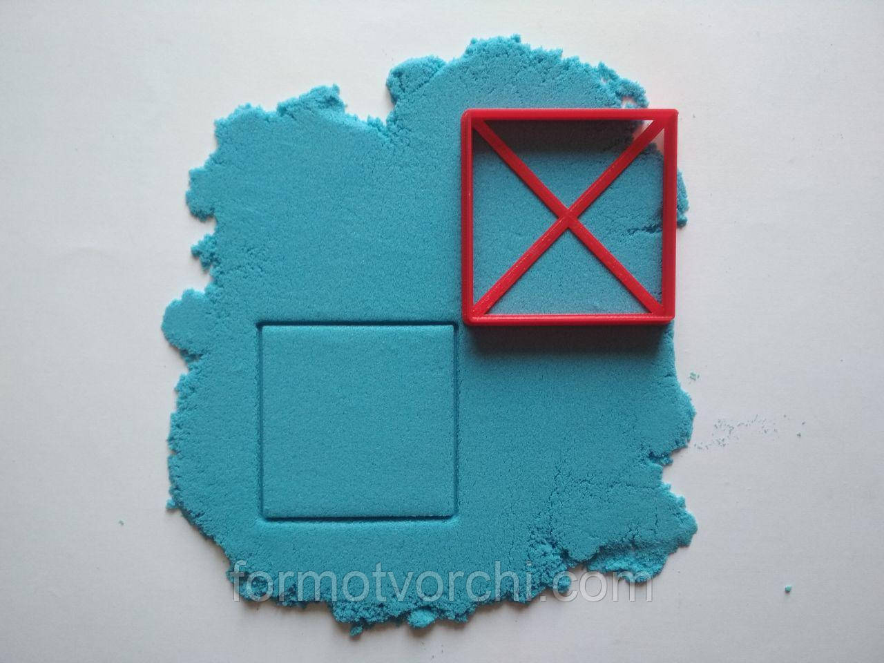 3D-формочки-вирубки для пряників "Рамочка 12/ Квадрат"