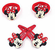 Дитячі набори шпильок та гумок для волосся оптом