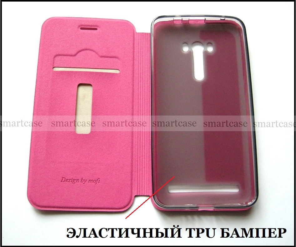 Розовый smart чехол для Asus Zenfone Selfie ZD551KL Z00UD от Mofi Vintage CLassical - фото 3 - id-p790582179
