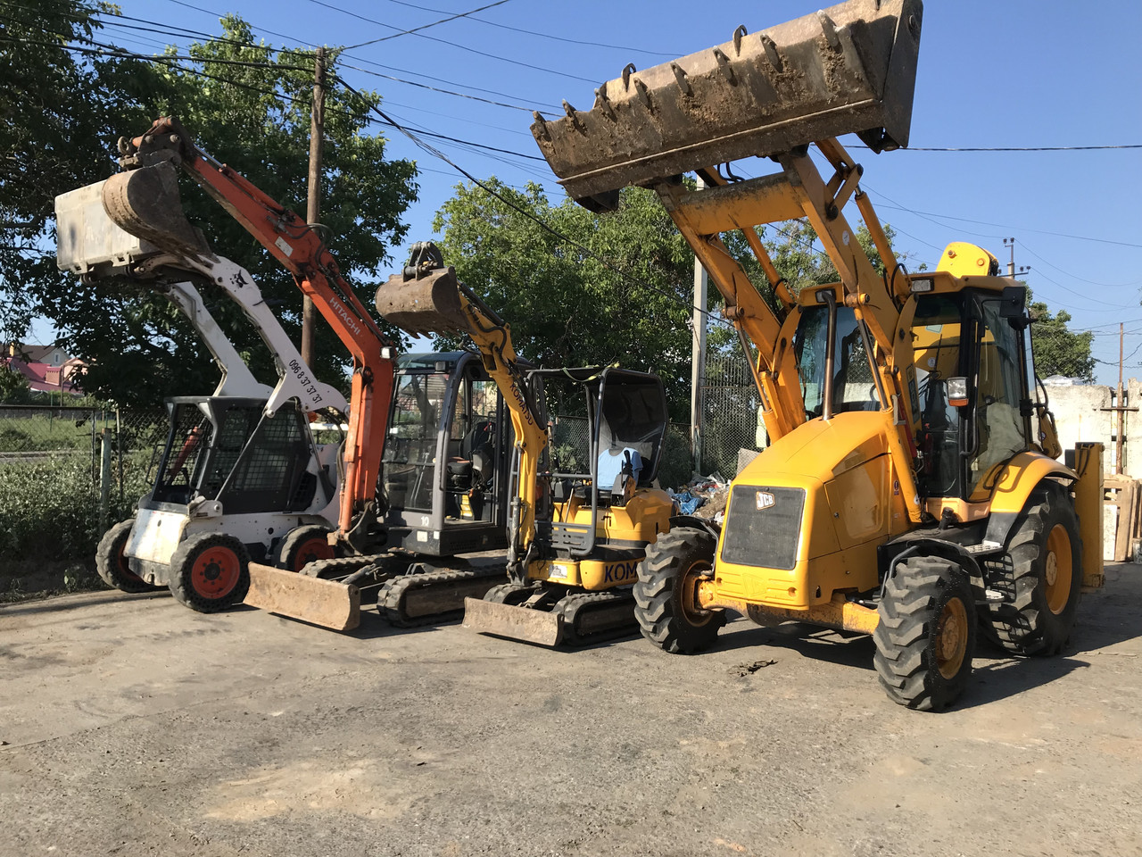 Оренда екскаватора навантажувача JCB в Одесі та зоні - фото 4 - id-p222129691