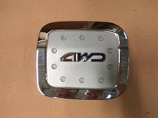 Хром накладка на лючок бензобака Toyota RAV4 01-03