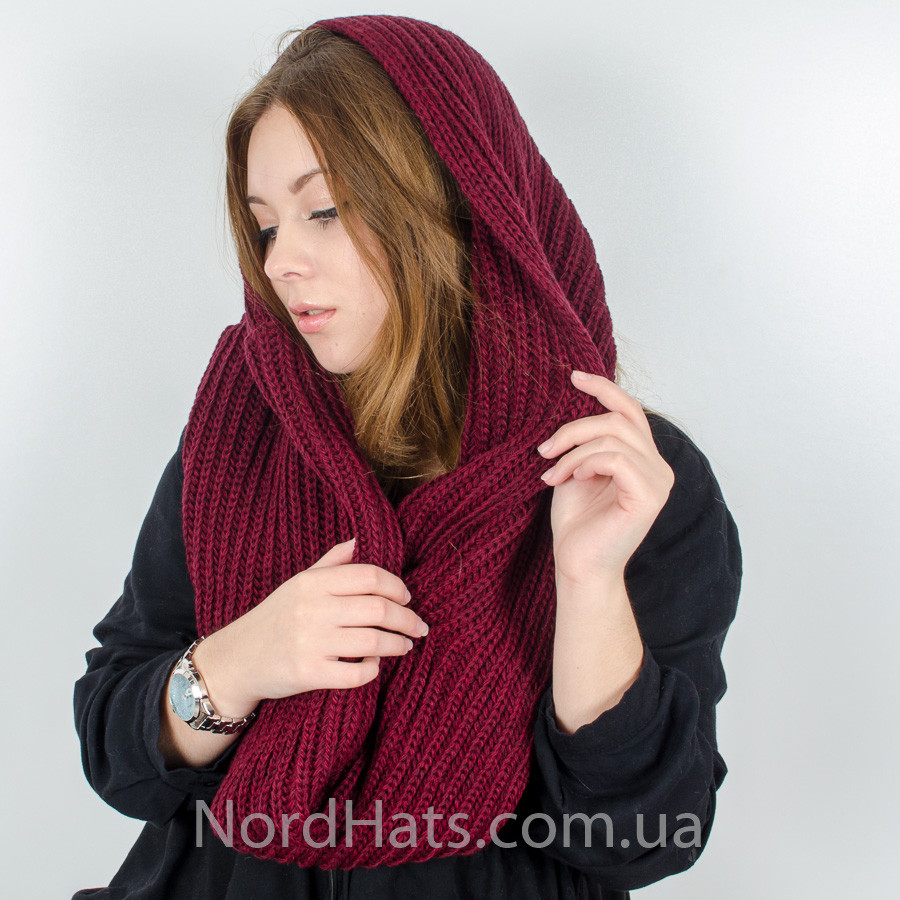 Снуд в'язаний "Норд", (Марсала), фото 1
