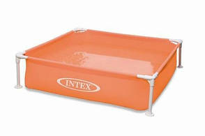 Дитячий каркасний басейн Intex 57171 Жовтий (122x122x30 див.), фото 4