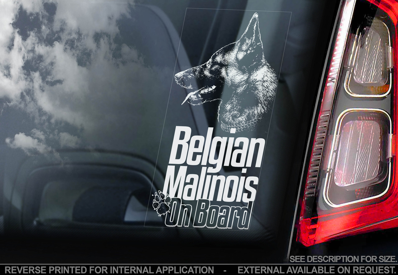 Бельгійський Малинуа (Бельгійська вівчарка) (Belgian Malinois) стикер, фото 1