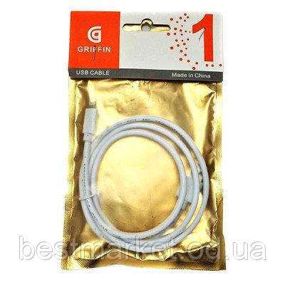 USB КАБЕЛЬ "GRIFFIN" ДЛЯ IPHONE 4 (1M) 