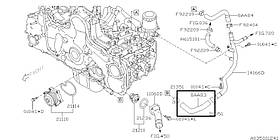 Патрубок охолодження Subaru Forester S12, 2007-2012, 99078AA830