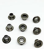 Люверс 3.5 мм темний нікель (100 шт./пач.), фото 2