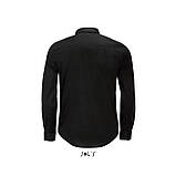 Сорочка чоловіча з тканини стрейч з довгим рукавом BLAKE, фото 5