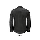 Сорочка чоловіча з тканини стрейч з довгим рукавом BLAKE, фото 8