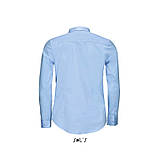 Сорочка чоловіча з тканини стрейч з довгим рукавом BLAKE, фото 2