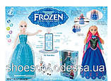 Лялька принцеса Ельза, Анна Frozen Холодне серце на радіокеруванні, кружляє, світло, звук, фото 2