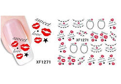 Наклейки на нігті