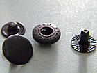 Кнопка 12.5 мм чорна 720 штук, фото 2