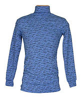 NEW! Теплі чоловічі в'язані жіночі Melange Blue ТМ УКРТРИКОТАЖ!