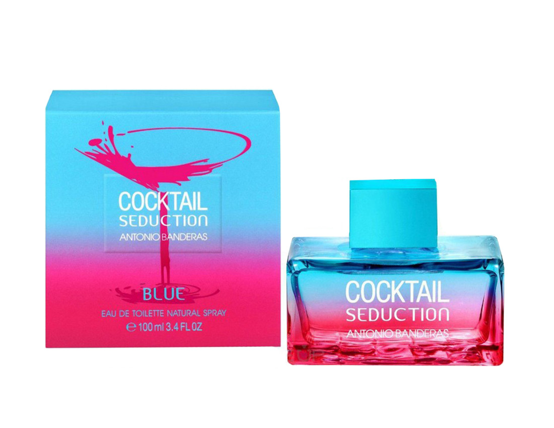 Antonio Banderas Cocktail Seduction Blue For Women 100 ml. - Туалетная вода - Женский - фото 1 - id-p790949448