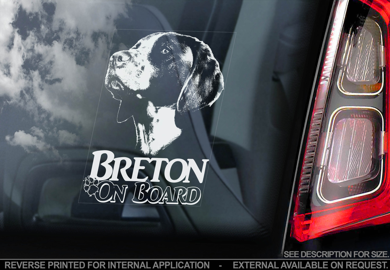 Епаньйол бретон (Бретонський епаньйоль) стикер, фото 1