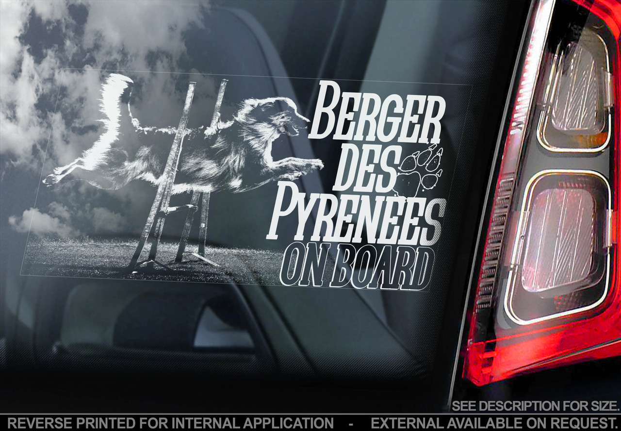 Піренейська вівчарка стикер, фото 1