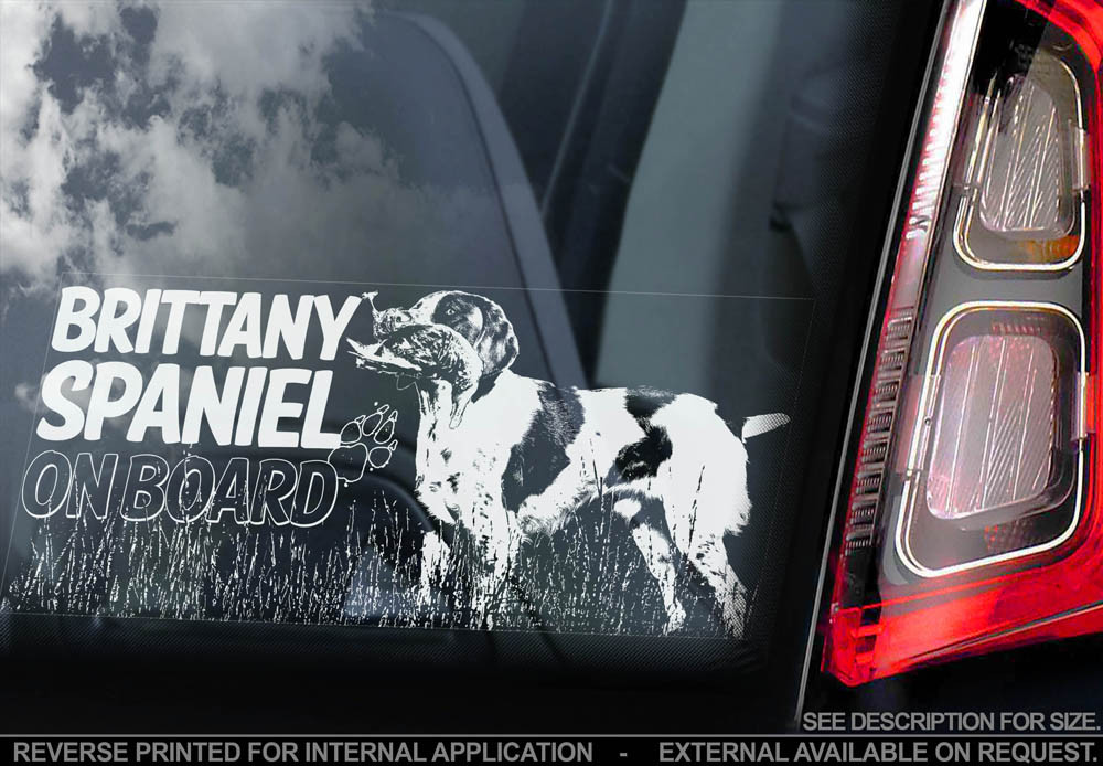 Епаньйол бретон (Бретонський епаньйоль) стикер, фото 1