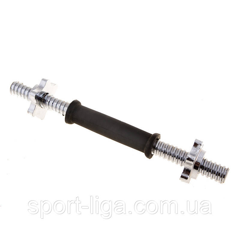 Гриф для гантелей (25 мм) прогумований