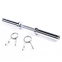 Гриф для гантелей олімпійський (50 мм)