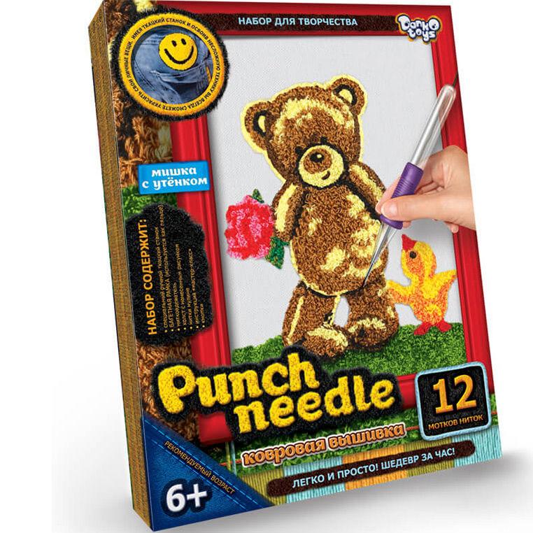 Набір для творчості DankoToys DT PN-01-01 килимова вишивка Punch needle