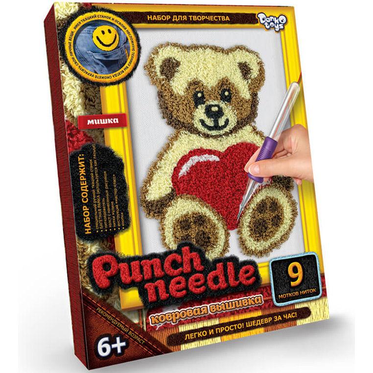 Набір для творчості DankoToys DT PN-01-05 килимова вишивка Punch needle