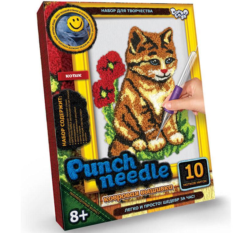 Набір для творчості DankoToys DT PN-01-07 килимова вишивка Punch needle