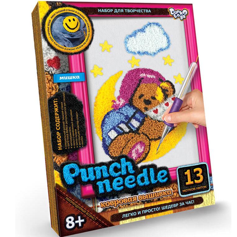 Набір для творчості DankoToys DT PN-01-09 килимова вишивка Punch needle