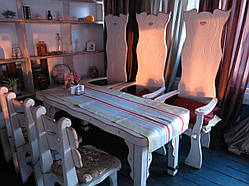 Стіл зістарений із натурального дерева у стилі Прованс