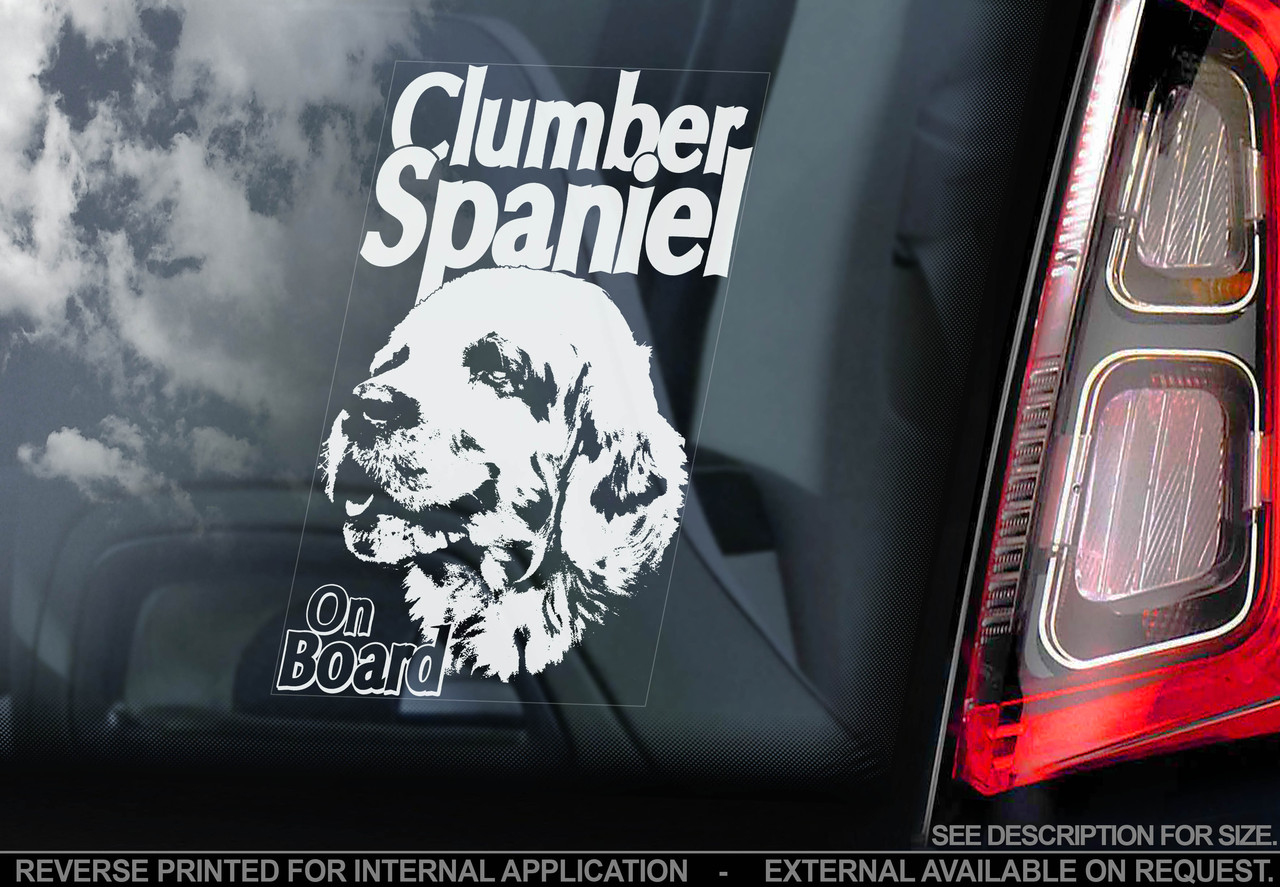 Кламбер-спаніель-стикер, фото 1