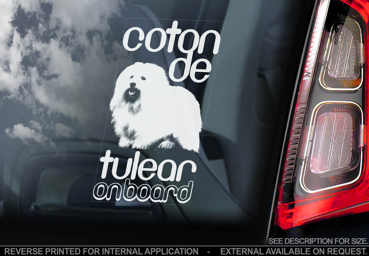 Котон де Тулеар стикер, фото 1