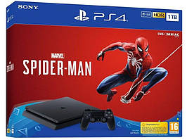 Ігрова приставка Sony PlayStation 4 Slim 1 TB + гра Spider-Man