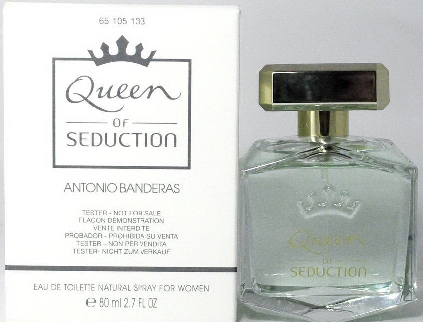 Antonio Banderas Queen of Seduction 80 ml. - Туалетная вода - Женский - ( ТЕСТЕР ) - фото 1 - id-p791077863